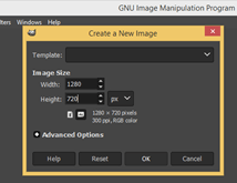 GIMP 3D Text output 3