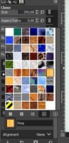 GIMP clone tool output 15