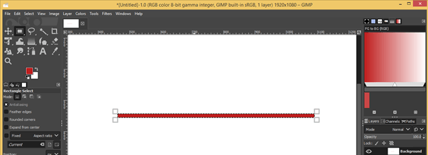 GIMP line tool output 22