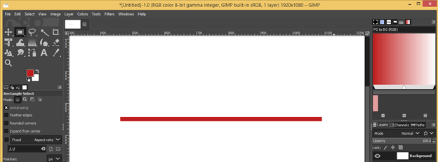 GIMP line tool output 24