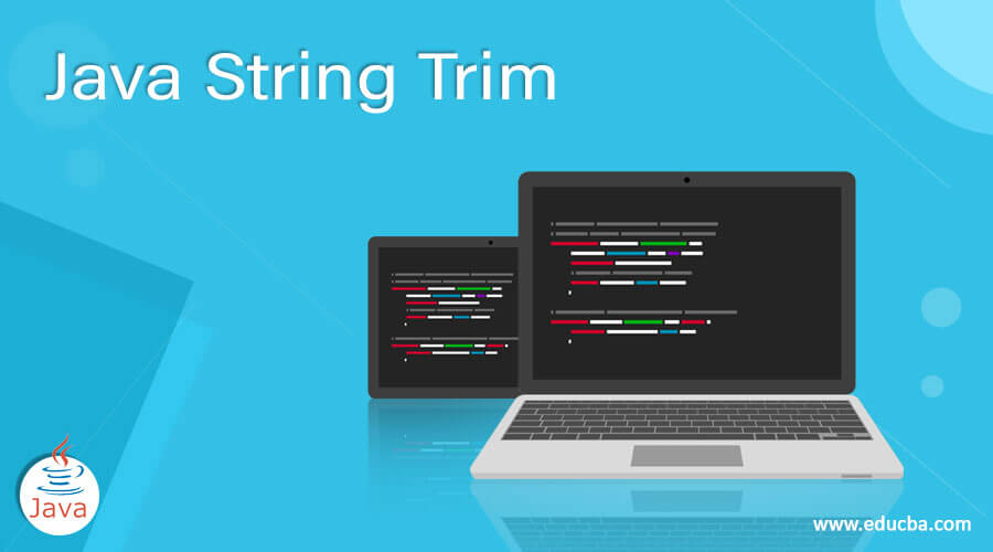 Java String Trim | does Java String trim() method in