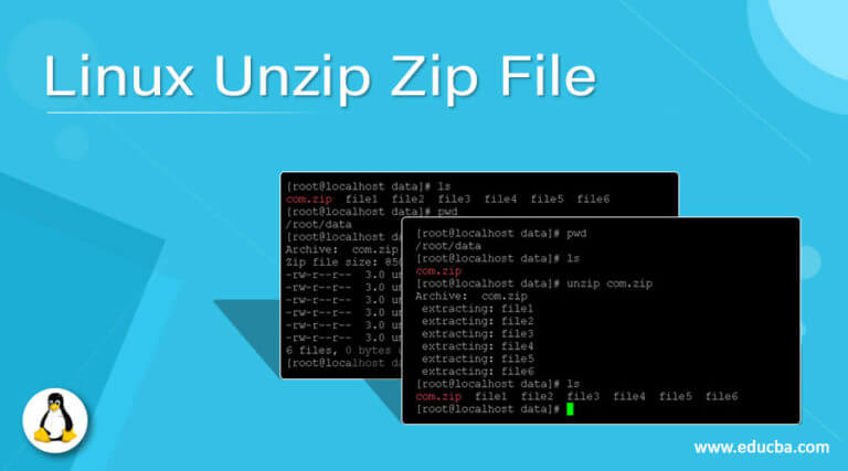 Linux Unzip Zip File How Does Linux Unzip Zip File Work With Examples 