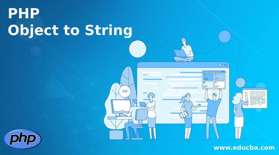 convert object datetime to string php