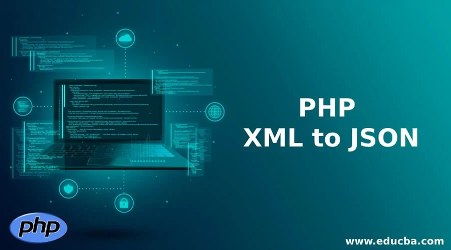 php xml to json with attributes