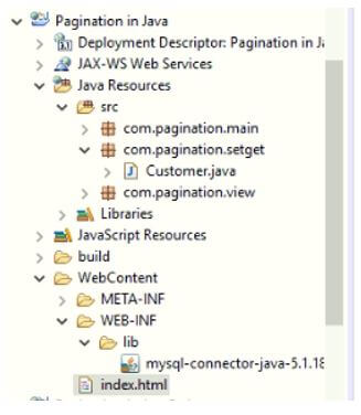 Pagination in java 1