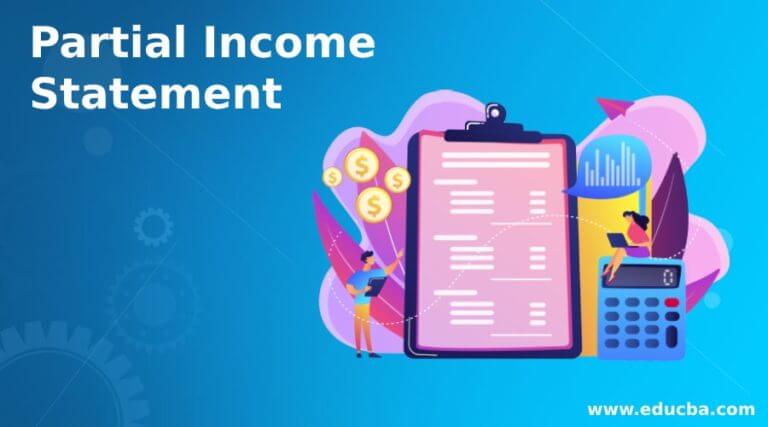 Partial Income Statement Importance Of Partial Income Statement 7350