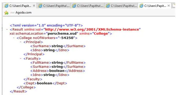 XML boolean 2