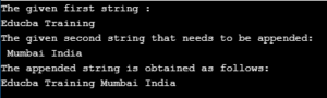 Python string append | Working of string append with Examples