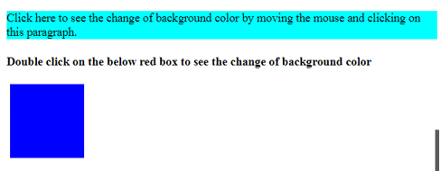 jQuery background color | How to set the background color in jQuery?
