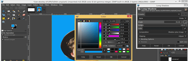 GIMP filters output 18