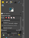GIMP remove background output 9