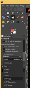 GIMP replace color output 12