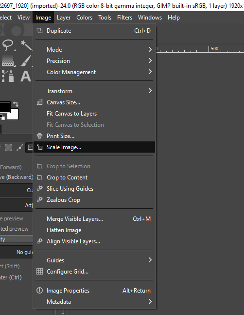 GIMP resize layer | Learn the Different Steps to GIMP resize layer