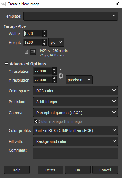 GIMP resize layer output 2