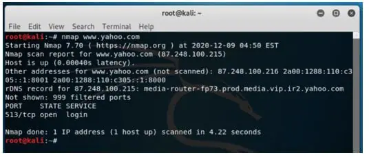 Kali Linux Nmap 2