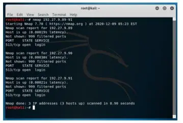 Kali Linux Nmap 3