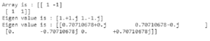 Numpy Eigenvalues | Functions and Examples of Numpy Eigenvalues