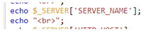 PHP $_SERVER-1