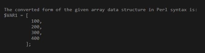 convert the given array data structure