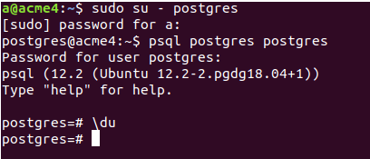 Postgres Connect to Database 1