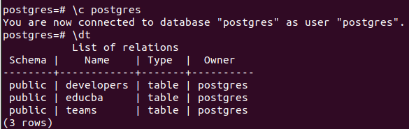 Postgres Dump Database 2