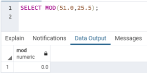 SQL MOD() | A Quick Glance of SQL MOD() with Examples