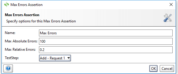 Max errors Assertions