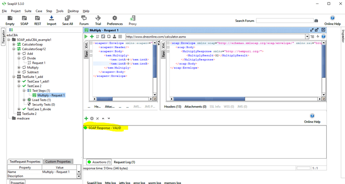 Soapui Load Test output 20