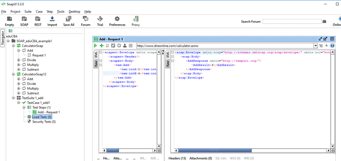 Soapui Load Test output 7