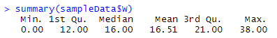 Statistical Analysis with R 4