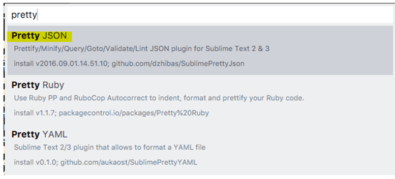 Sublime Pretty JSON-1.2