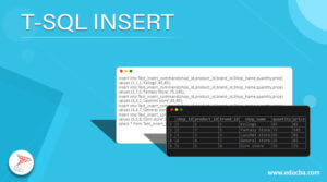 T-SQL INSERT | How Insert done in T-SQL with Examples?