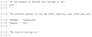TypeScript Dictionary | Working of dictionary or map in TypeScript