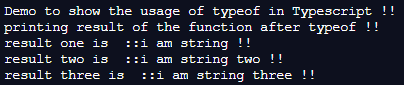 TypeScript typeof 1