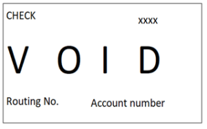 Voided Check | How to Get a Voided Check with Example