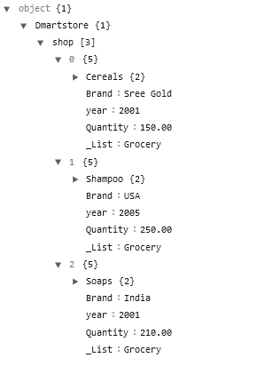 XML root element output 2