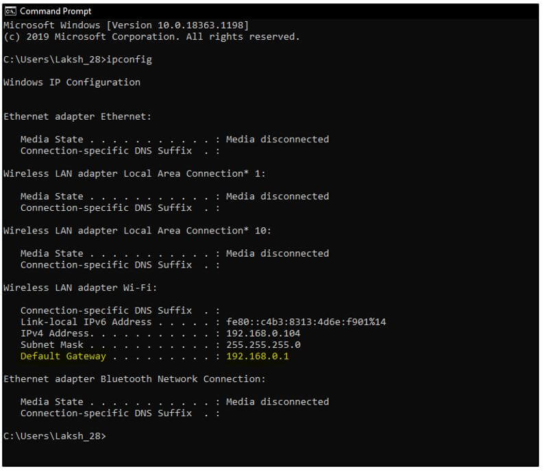 port forwarding 1