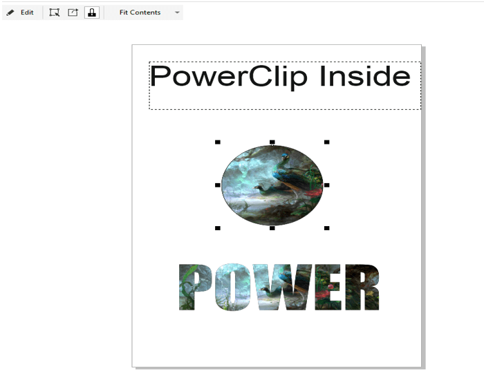 CorelDRAW Powerclip 1