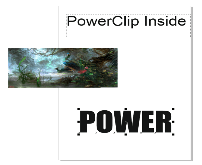 CorelDRAW Powerclip 6