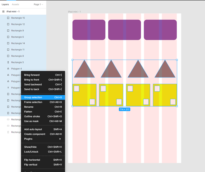 Figma grid output 12