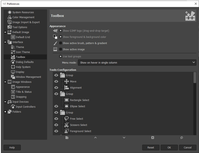 GIMP Toolbox 7