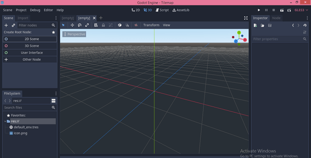 Godot tilemap output 3