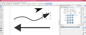 inkscape arrow effects