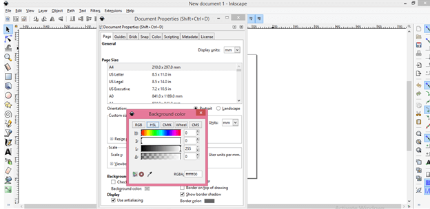 Màu nền là yếu tố quan trọng khi thiết kế hình ảnh sử dụng Inkscape. Hãy khám phá các sắc thái màu đa dạng để tạo nên một không gian độc đáo và thu hút người xem.