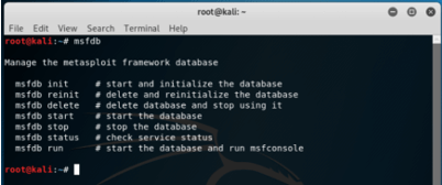 Kali Linux Metasploit 3