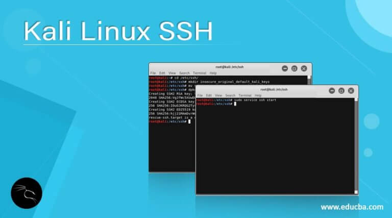 Настройка ssh kali linux