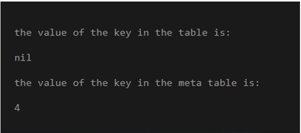 Lua Metatable-1.1