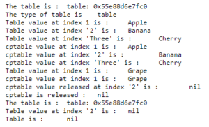 lua table assignment by reference