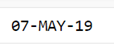 Oracle to_date output 1