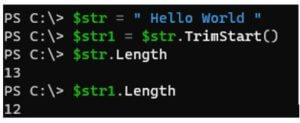 PowerShell Trim | How Trim Function Works in PowerShell | Examples